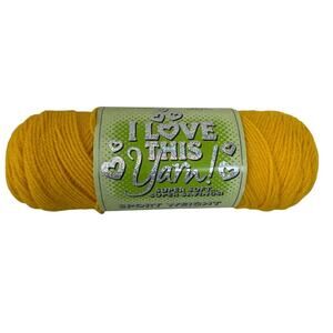 Hobby Lobby I Love This Yarn Sport Weight Sun Yellow 210 Acrylic 2.5oz 230 Yards
